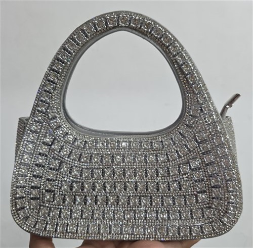AIOVISUAL:bol-60447-plata-sintetico-accesorios