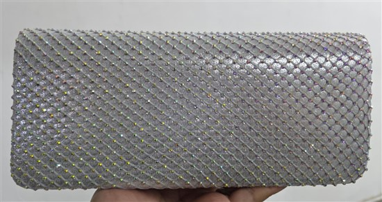 AIOVISUAL:bol-60321-plata-sintetico-accesorios