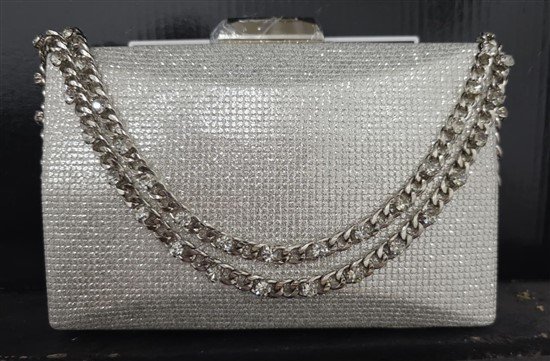 AIOVISUAL:bol-60336-plata-sintetico-accesorios
