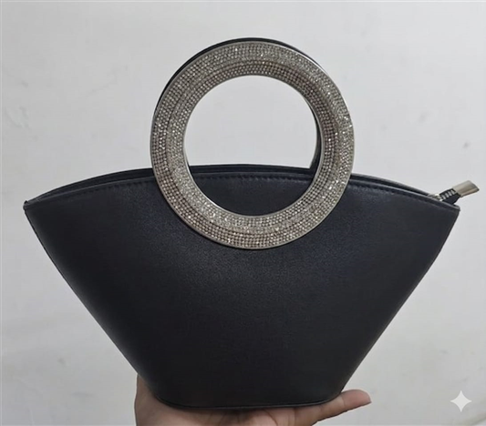 AIOVISUAL:bol-60338-negro-sintetico-accesorios