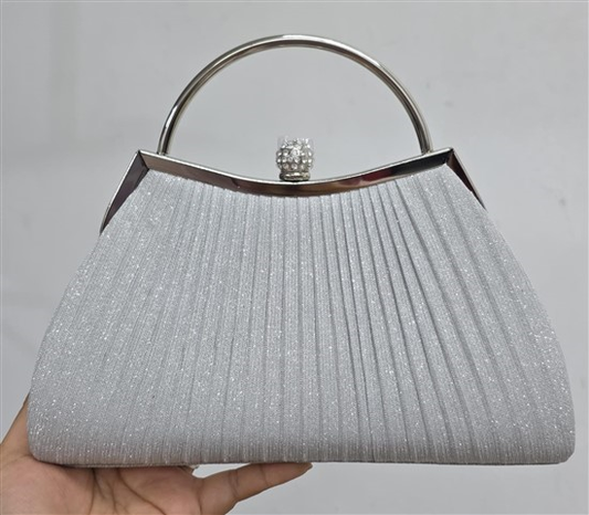 AIOVISUAL:bol-60357-plata-sintetico-accesorios