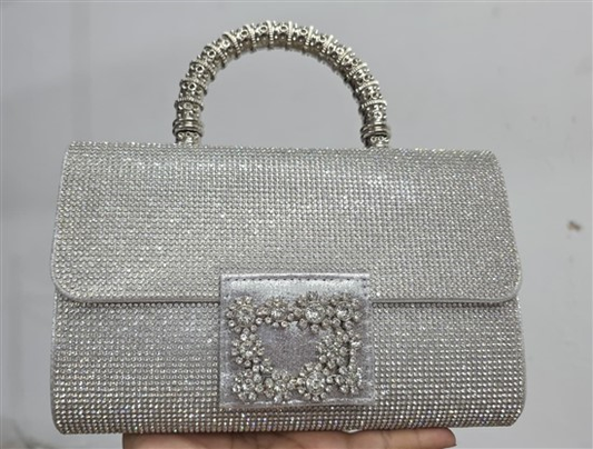 AIOVISUAL:bol-60360-plata-sintetico-accesorios