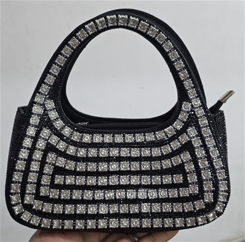 AIOVISUAL:bol-60447-negro-sintetico-accesorios
