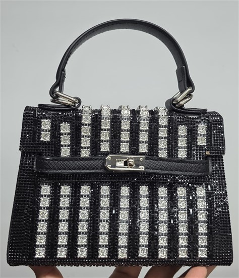 AIOVISUAL:bol-60454-negro-sintetico-accesorios