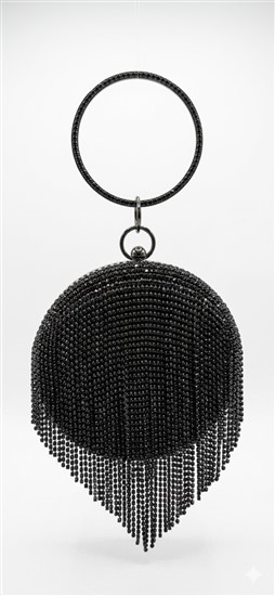 AIOVISUAL:bol-b016-negro-sintetico-accesorios
