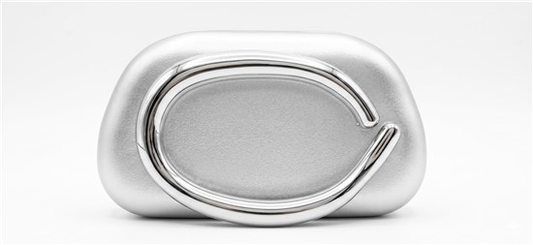 AIOVISUAL:bol-z3775-plata-sintetico-accesorios